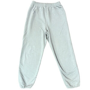 The Essentials Mayfair The Label Blue Gray Logo Sweatpants Large/XLarge